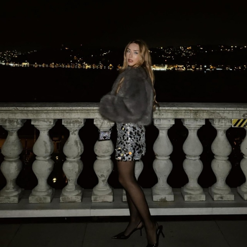 ZARA CROPPED FAUX FUR JACKET - Picture 5 of 16